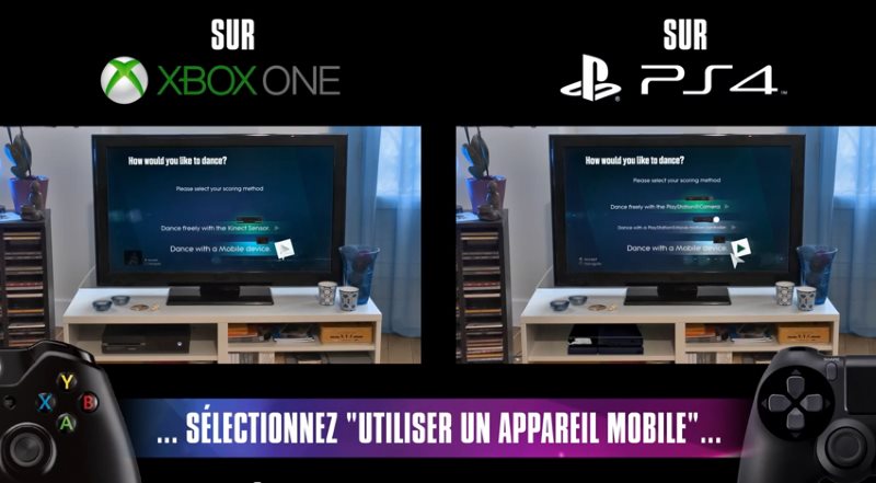 Just Dance sur Xone et PS4 sans Kinect ni PSmove