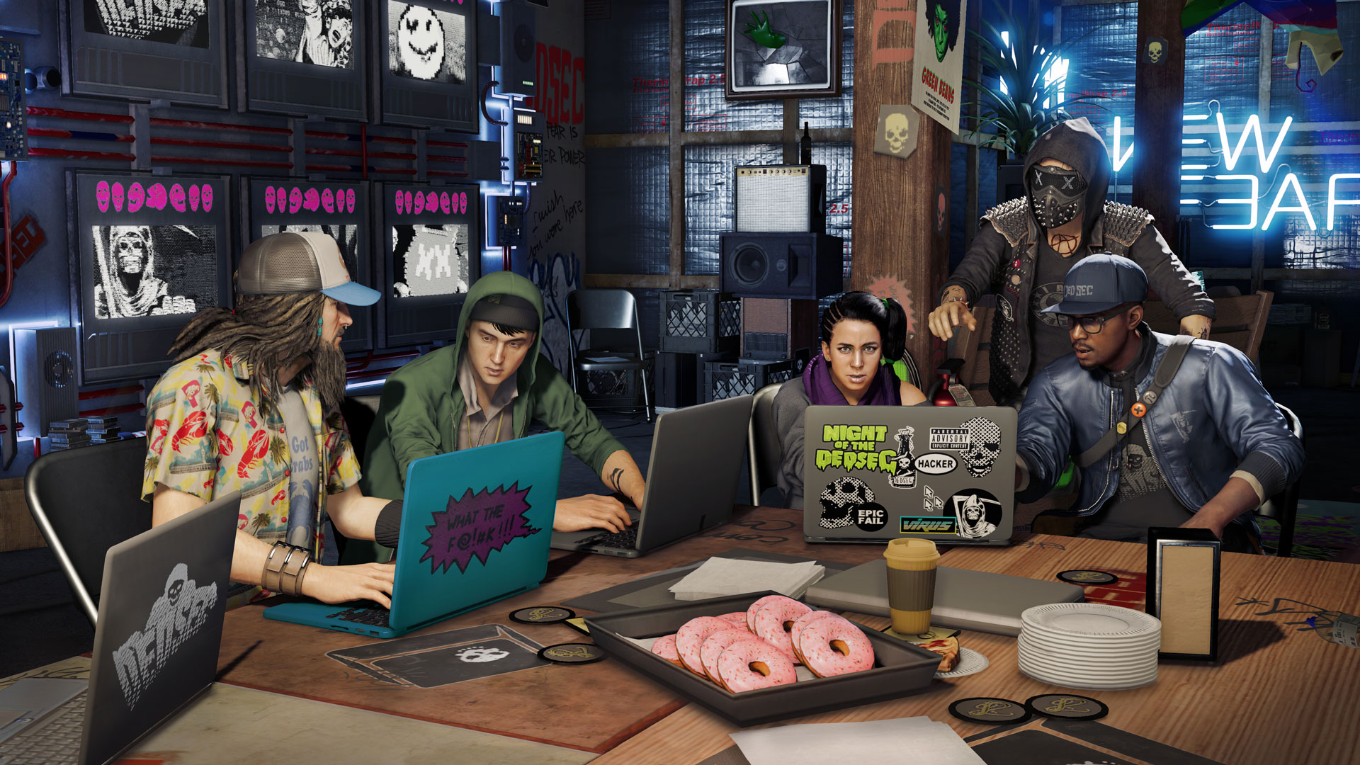 STEAM : Watch Dogs 2 dans le trio de tête :: Rainbow Six n°7